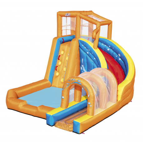 BESTWAY batuut Huricane Tunnel Blast Mega Water Park, 4.20m x 3.20m x 2.60m, 53303
