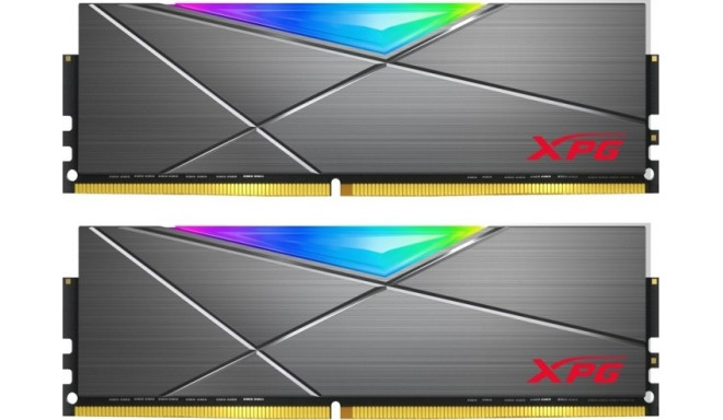 Adata RAM DDR4 16GB 3600 CL 18 Dual Kit XPG D50 grey RGB light strip