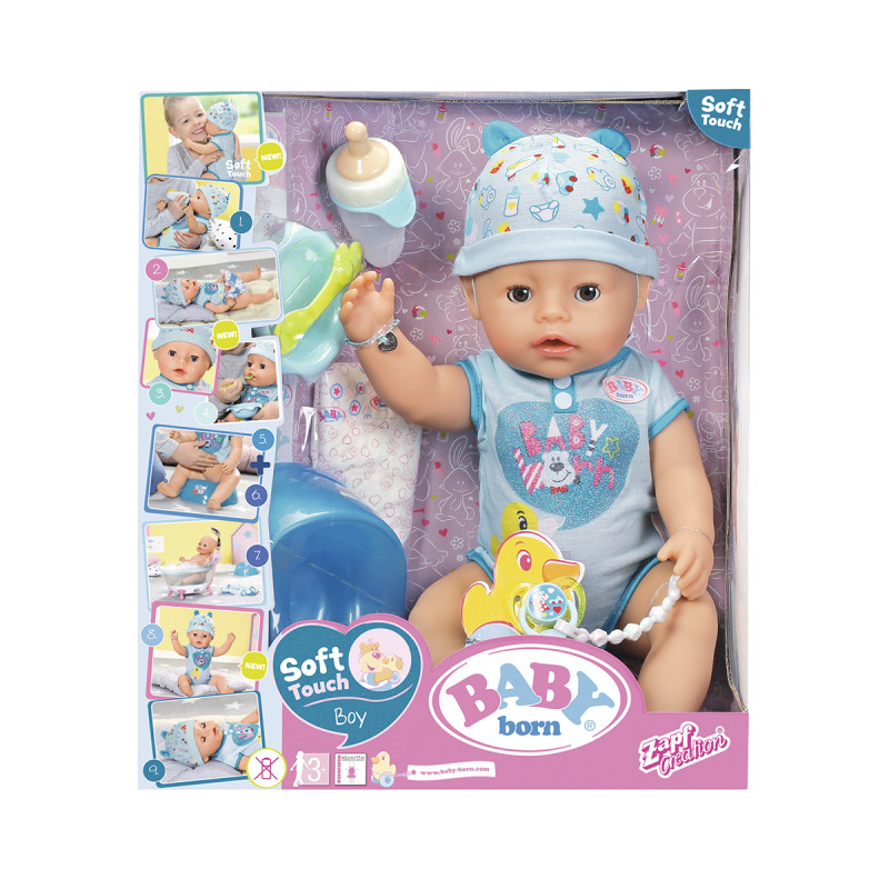 Baby boy interactive doll online