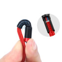 Baseus Cafule Cable Durable Nylon Braided Wire USB-C PD / USB-C PD PD2.0 60W 20V 3A QC3.0 2M black-g