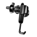 Baseus Gravity Car Mount Phone Bracket Air Vent Holder for 4-6" Devices black (SUYL-01)