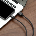 Baseus Yiven USB / Lightning Cable with Material Braid 1,2M black (CALYW-01)