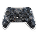 Baseus Motion Sensing Vibrating Transparent Wireless Gamepad black (GMSWA-01)