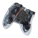 Baseus Motion Sensing Vibrating Transparent Wireless Gamepad black (GMSWA-01)
