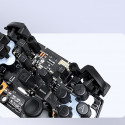 Baseus Motion Sensing Vibrating Transparent Wireless Gamepad black (GMSWA-01)