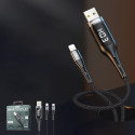 Remax Intelligent Digital Data USB - Lightning Cable overcharge protection programmable timer 2,1 A 