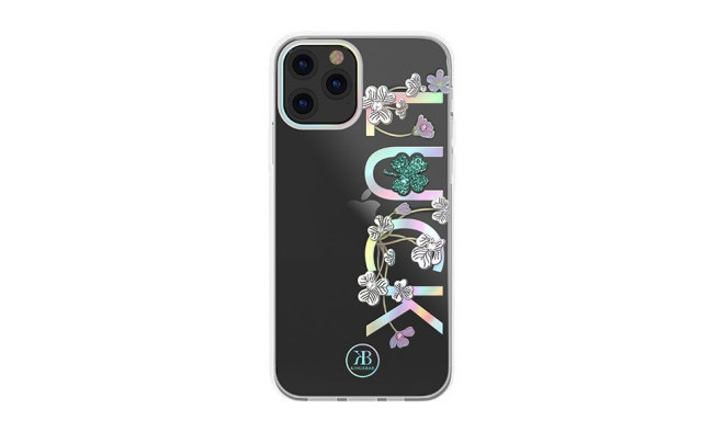 Kingxbar Lucky Series case decorated with original Swarovski crystals iPhone 12 mini transparent (Lu