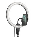 Baseus photo ring flash fill light LED lamp 12'' for smartphone (YouTube, TikTok)