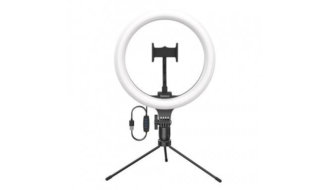 Fotografická lampa Baseus 10'' prstencový blesk LED kroužek pro smartphone pro selfie fotografie (Yo