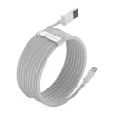 Baseus 2x set USB - Lightning cable fast charging Power Delivery 1,5 m white (TZCALZJ-02)