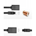 Ugreen extension cable Ethernet RJ45 Cat 6 FTP 1000 Mbps internet cable 2 m black (NW112 11281)