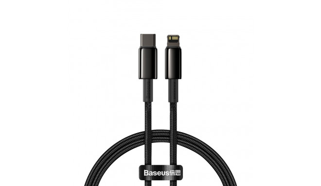 Baseus CATLWJ-01 Lightning - USB-C PD cable 20W 480Mb/s 1m - black