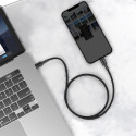 Baseus USB Type C - Lightning cable Power Delivery fast charge 20 W 2 m black (CATLGD-A01)