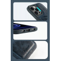 Nillkin Aoge Leather Case genuine leather protective wallet cover iPhone 12 mini black