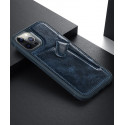Nillkin Aoge Leather Case genuine leather protective wallet cover iPhone 12 mini brown