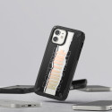 Ringke Fusion X Design durable PC Case with TPU Bumper for iPhone 12 mini black (Routine) (XDAP0020)