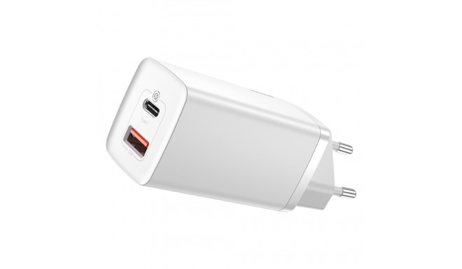 Baseus GaN2 Lite fast charger 65W USB / USB Type C Quick Charge 3.0 Power Delivery (gallium nitride)