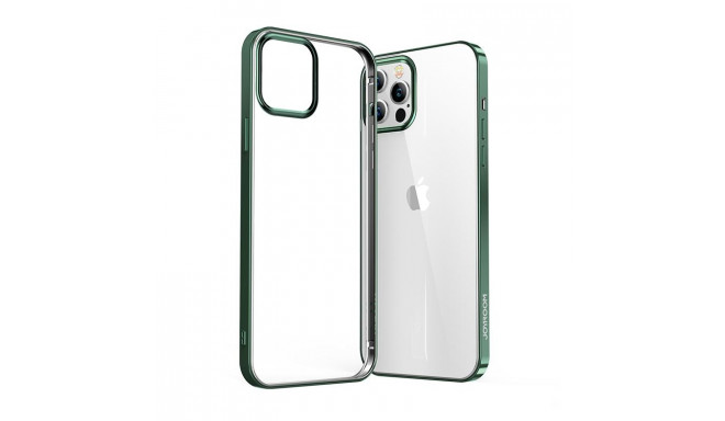 Joyroom New Beautiful Series ultra thin case with electroplated frame for iPhone 12 Pro Max green (J