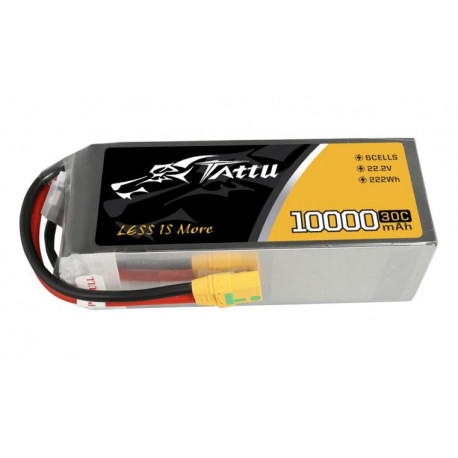 10000mAh 22.2V 30C TATTU XT90