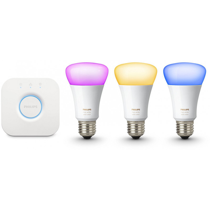 hue white and color ambiance starter kit e27