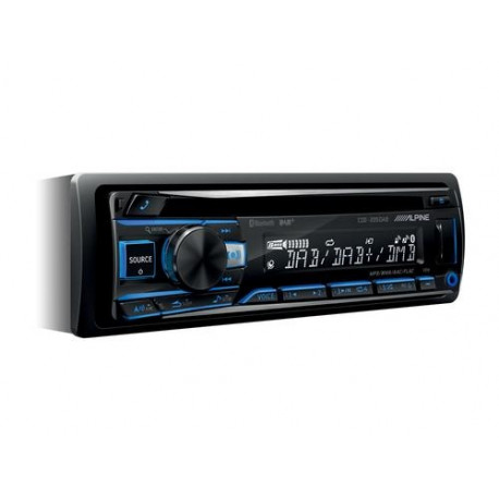 Alpine CDE-205DAB car media receiver Black 200 W Bluetooth