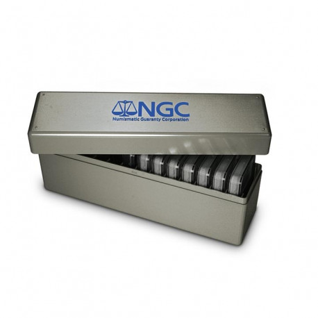 NGC Double Thick Coin Holder Display Box