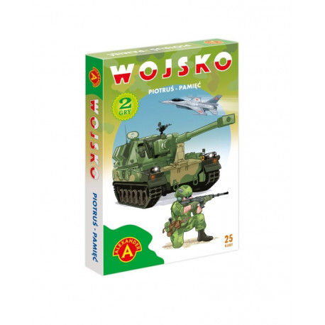 Alexander card game Black Peter Memory Army