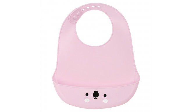 Bib Safta M922 Grey Pink Silicone 21 x 26 x 2 cm (21 x 2 x 26 cm)