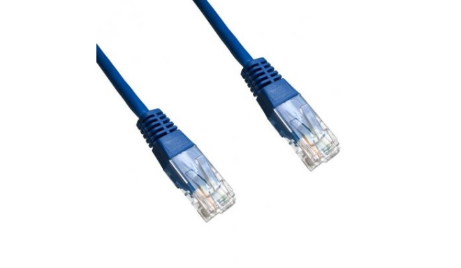 Datacom patch cord RJ45 UTP Cat.6 0.25m, blue