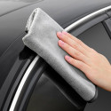 Baseus 2x microfiber towel to dry washing car 40 cm x 40 cm gray (CRXCMJ-0G)