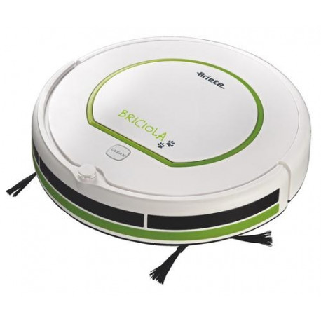 Ariete Briciola robot vacuum 0.5 L Bagless Green, White