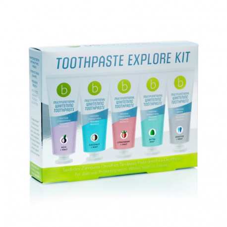 BECONFIDENT MULTIFUNCTIONAL WHITENING TOOTHPASTE lote 5 pz