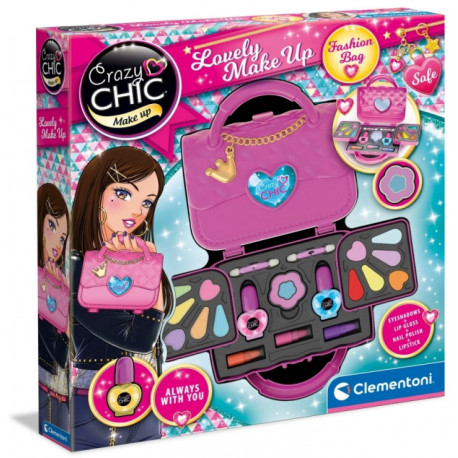 Clementoni kids make-up Crazy Chic Fashion Bag