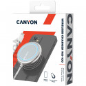 CANYON WS-100 Wireless charger, Input 9V/2A, 9V/2.7A, 12V/2A, Output 15W/10W/7.5W/5W, Type c cable l