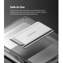 RINGKE SAMSUNG Galaxy Tab S6 LITE FUSION COMBO w OUTSTANDING* SMOKE BLACK (LIGHT GRAY 1P)