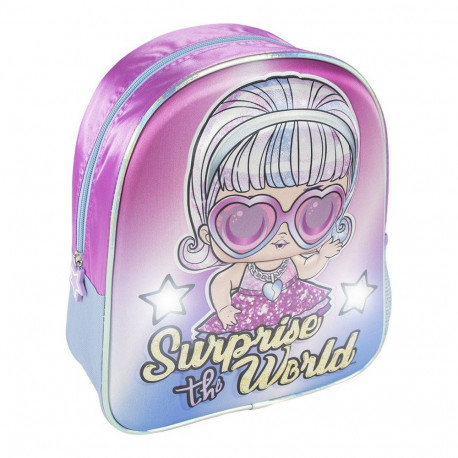 3D-kooliseljakott LOL Surprise! Lilla (25 x 31 x 1 cm)