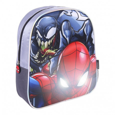 3D-kooliseljakott Spiderman Hall (25 x 31 x 1 cm)