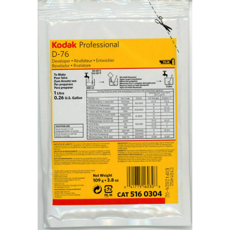 Kodak developer D-76 1L (powder)
