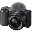 Sony ZV-E10 + 16-50mm + 10-18mm + käepide
