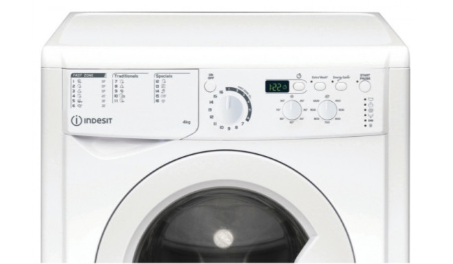 Indesit front-loading washing machine EWUD 41051 W EU N