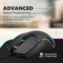 VERTUX Argon USB RGB Gaming Mouse