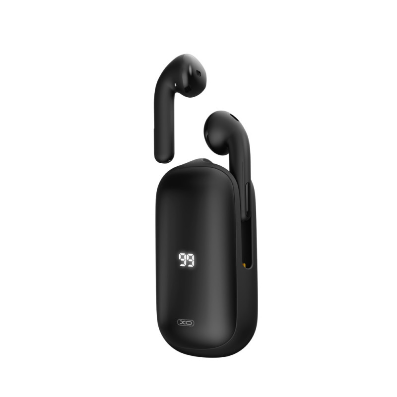 XO Bluetooth earphones X6 TWS black Headphones Photopoint