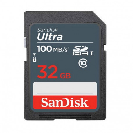SanDisk mälukaart SDHC 32GB Ultra 100MB/s