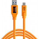 TetherPro kaabel USB - USB-C 4,6m, oranž