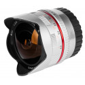 Samyang 8mm Fisheye f/2.8 MC Sony E system Zilver