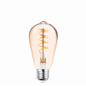 LED Bulb Filament E27 ST64 4W 230V 2000K 250lm SF gold Forever Light