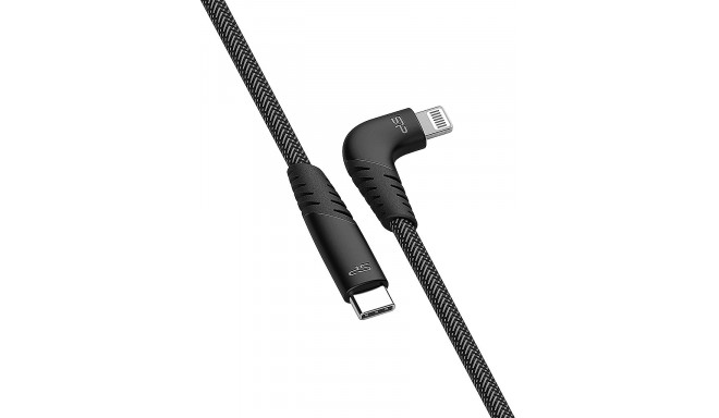 Silicon Power kaabel USB-C - Lightning Boost Link Nylon 1m, hall (LK50CL)