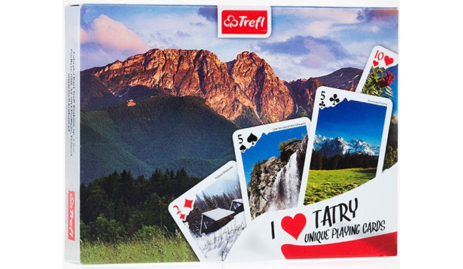 Cards Karty I love Tatry 2x55 - Summer and winter