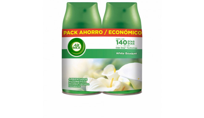 AIR-WICK FRESHMATIC ambientador recambio #white bouquet 2 x 250 ml