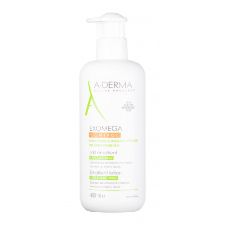 A-Derma Exomega Control Emollient Lotion (400ml)